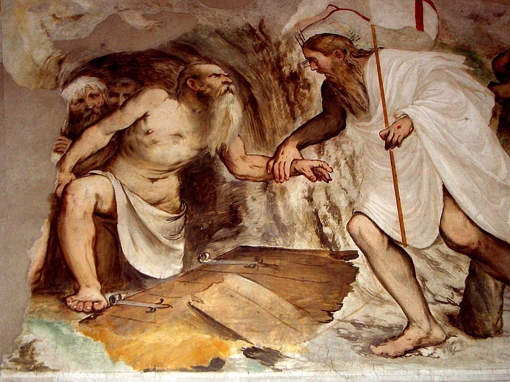Il Romanino-112-Risurrezione di Lazzaro - Chiesa S. Maria della Neve - Pisogne